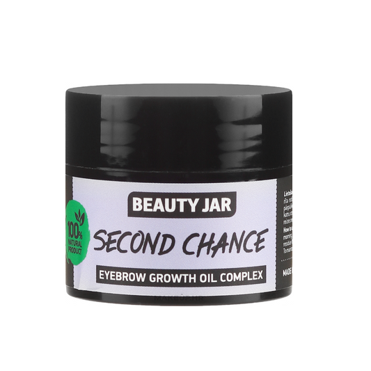 Slika proizvoda BEAUTY JAR Second chance ulje za rast obrva 15ml iz online apoteke Moja Farmacija - BIH