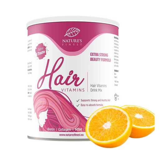 Slika proizvoda NATURE'S FINEST Hair vitamins za jaku i zdravu kosu 150g iz online apoteke Moja Farmacija - BIH