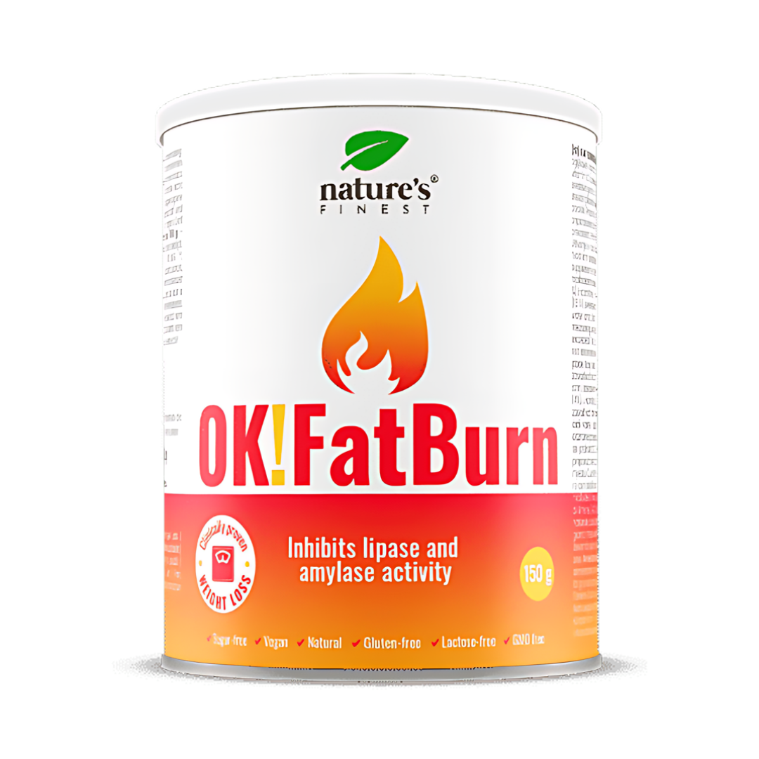 Slika proizvoda NATURE'S FINEST OK! Fatburn  za sagorijevanje masti 150g iz online apoteke Moja Farmacija - BIH