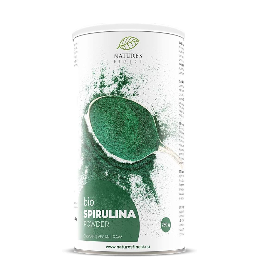 Slika proizvoda NATURE'S FINEST Bio Spirulina u prahu 250g iz online apoteke Moja Farmacija - BIH