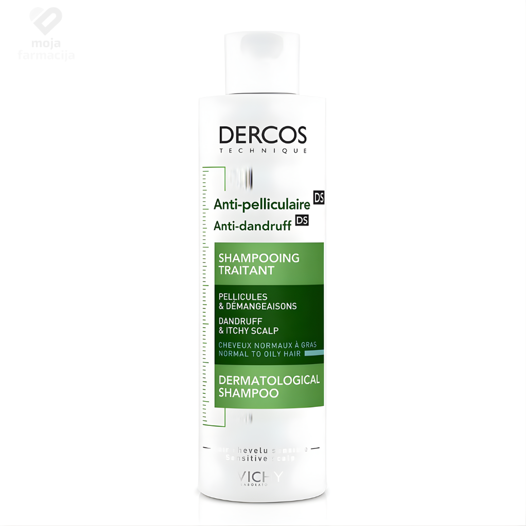 VICHY Dercos Anti-Dandruff šampon za normalnu do masnu kosu
