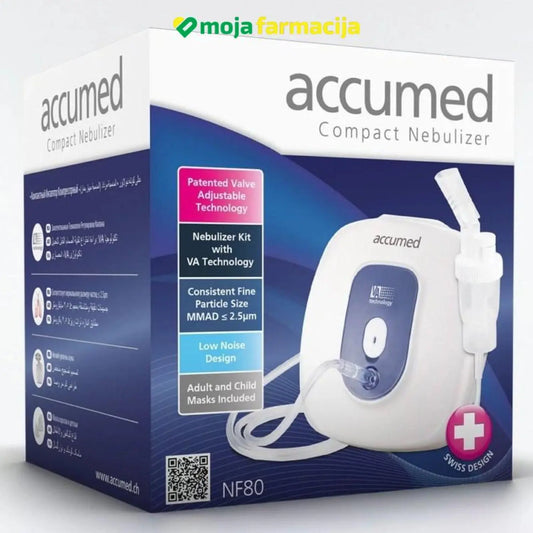 Accumed NF80 kompresorski inhalator za djecu i odrasle - Moja Farmacija - BIH