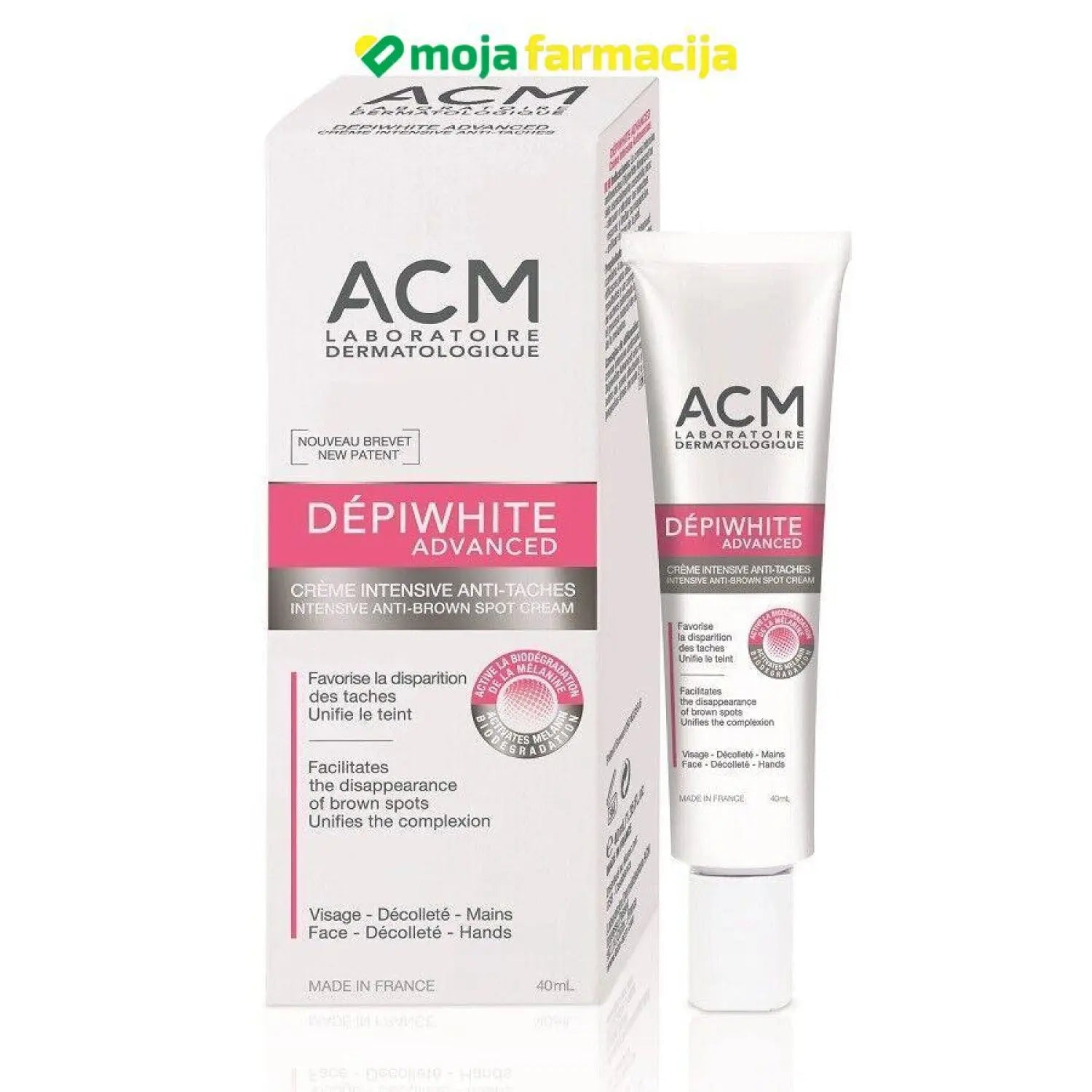 Slika proizvoda ACM Laboratoire Depiwhite advanced krema protiv hiperpigmentacije iz online apoteke Moja Farmacija - BIH