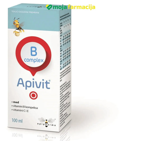 Slika proizvoda Apivit B kompleks sirup iz online apoteke Moja Farmacija - BIH