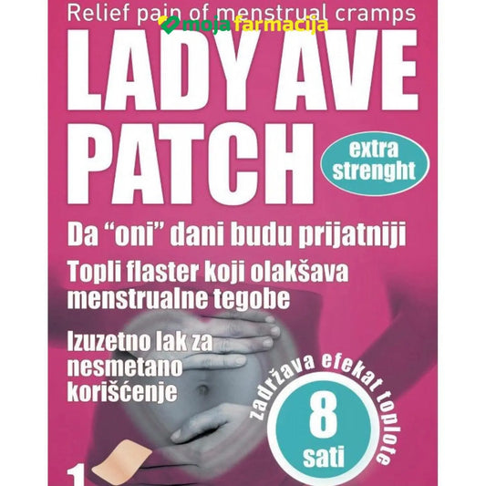 Ave Patch Lady Flaster za menstrualne tegobe - Moja Farmacija - BIH