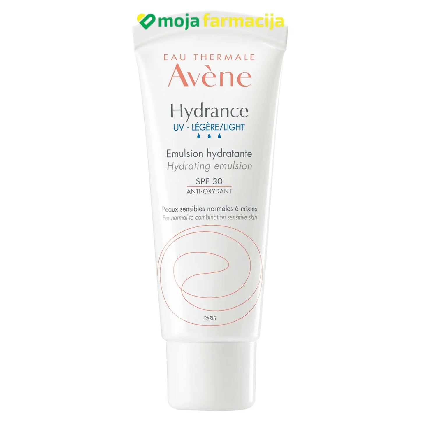 Slika proizvoda AVENE Hydrance UV-Legere/light SPF30 iz online apoteke Moja Farmacija - BIH