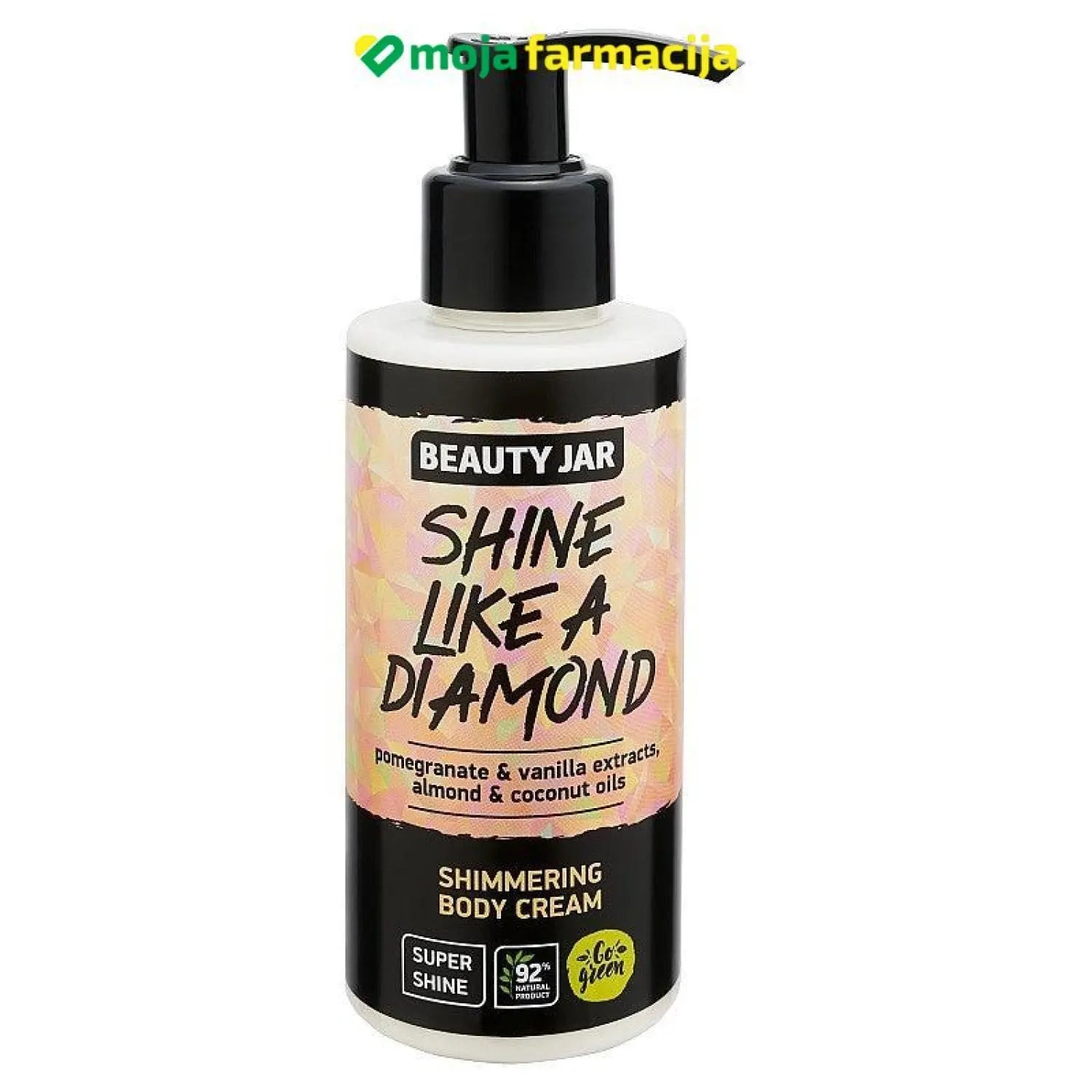 Slika proizvoda BEAUTY JAR Shine like a diamond krema za tijelo iz online apoteke Moja Farmacija - BIH