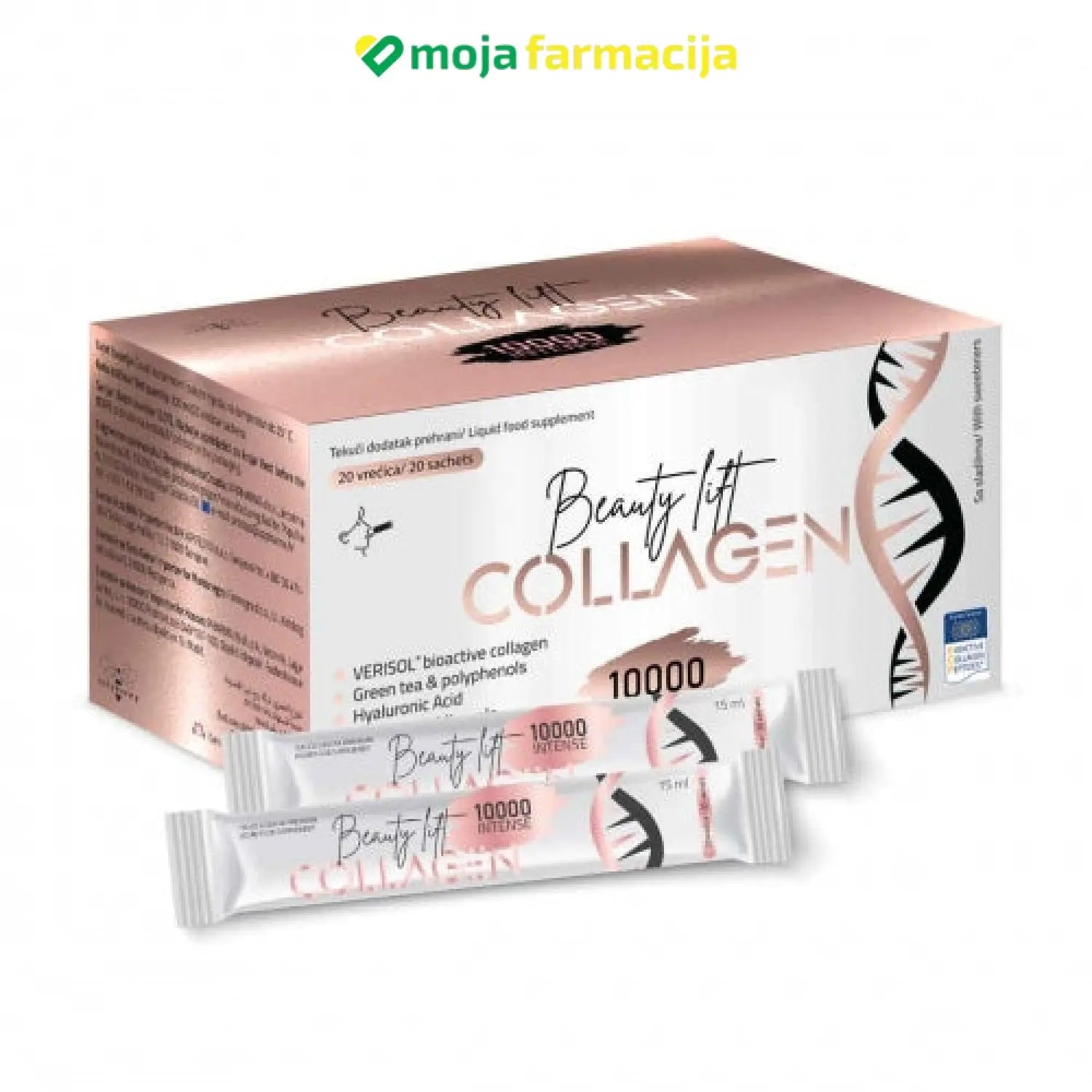 Slika proizvoda Beauty Lift Collagen lntense 10000 iz online apoteke Moja Farmacija - BIH