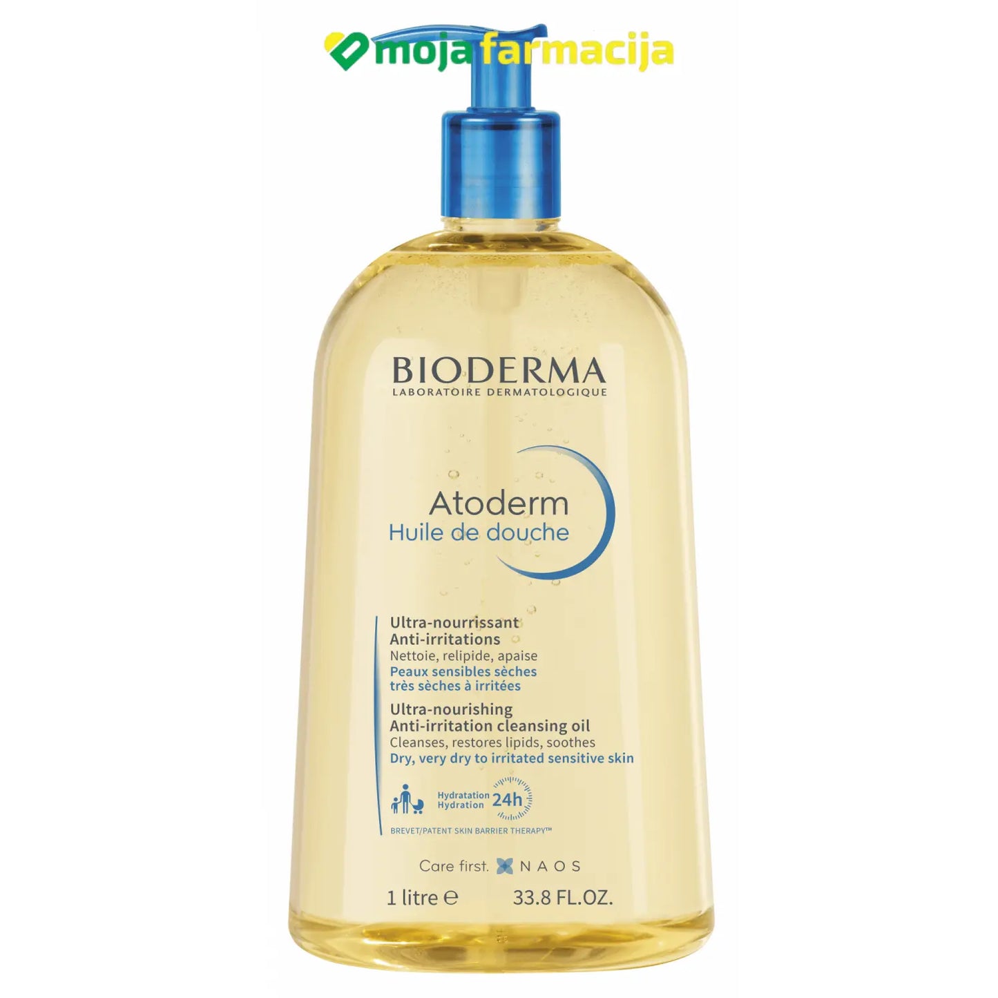 Slika proizvoda BIODERMA Atoderm ulje za tuširanje i kupanje iz online apoteke Moja Farmacija - BIH