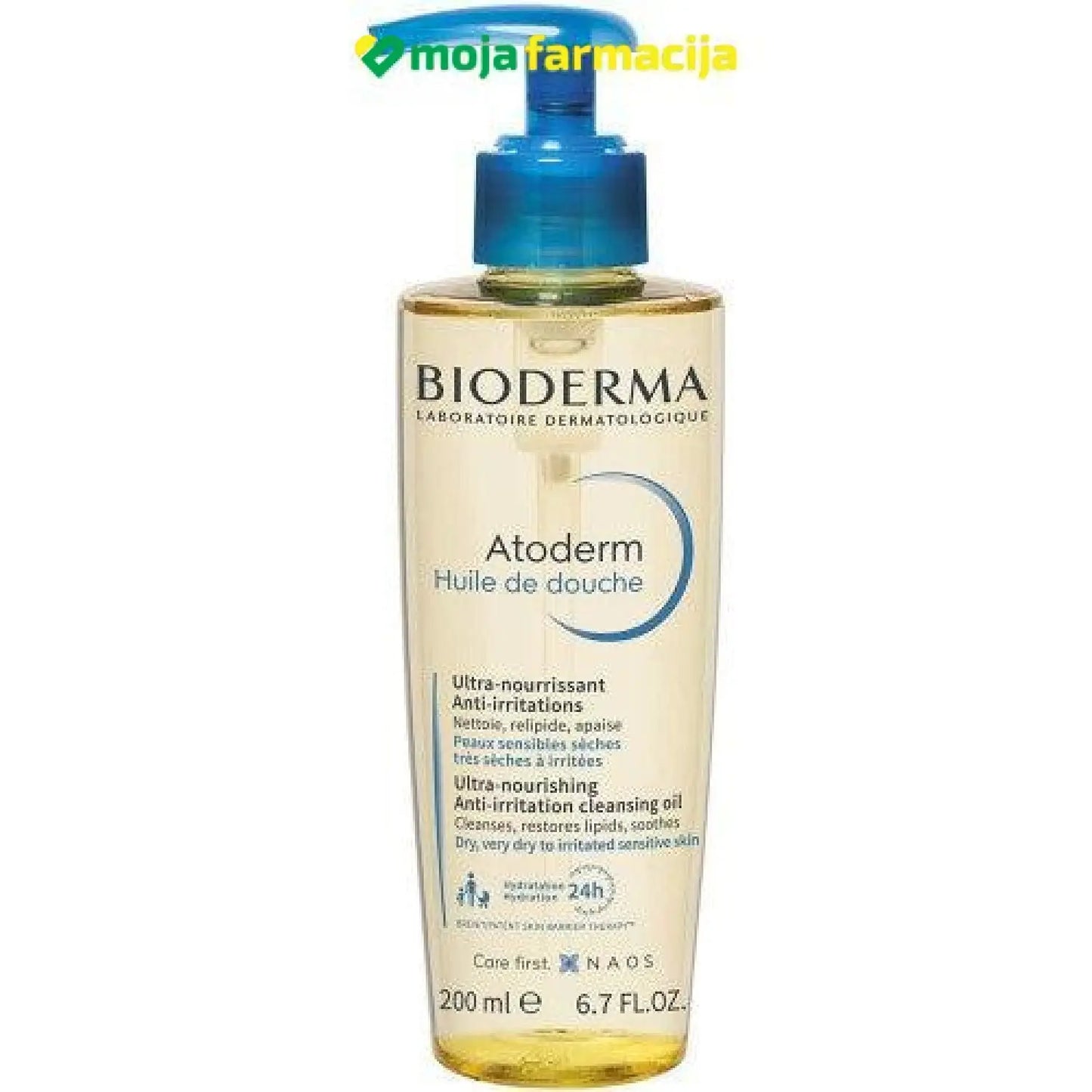 Slika proizvoda BIODERMA Atoderm ulje za tuširanje i kupanje iz online apoteke Moja Farmacija - BIH