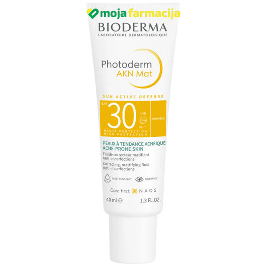 Slika proizvoda BIODERMA Photoderm AKN Mat SPF30 iz online apoteke Moja Farmacija - BIH