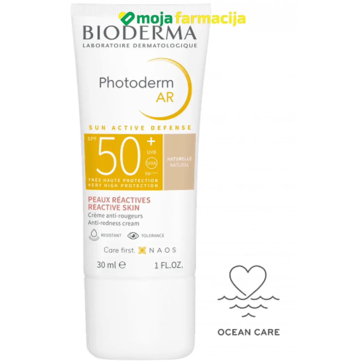 Slika proizvoda BIODERMA Photoderm AR SPF50+ tonirana krema za zaštitu iz online apoteke Moja Farmacija - BIH