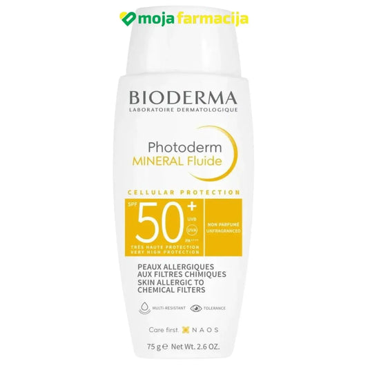 Slika proizvoda BIODERMA Photoderm Mineral fluid SPF50 iz online apoteke Moja Farmacija - BIH