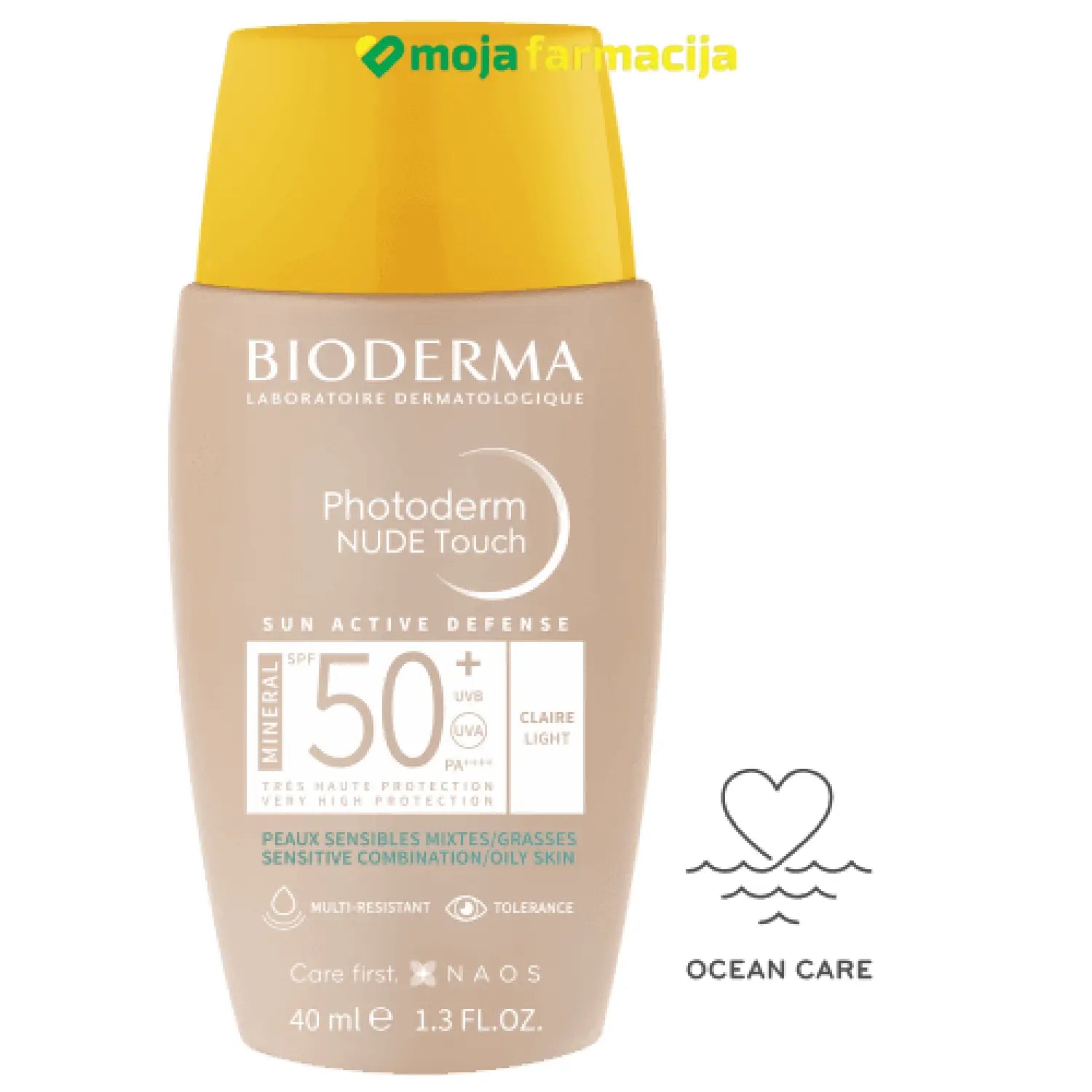 Slika proizvoda BIODERMA Photoderm Nude touch tonirana krema SPF 50+ iz online apoteke Moja Farmacija - BIH