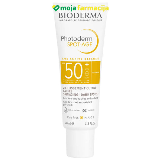 Slika proizvoda BIODERMA Photoderm SPOT-AGE gel krema SPF50+ iz online apoteke Moja Farmacija - BIH