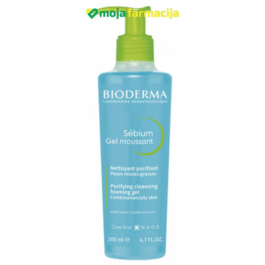 Slika proizvoda BIODERMA Sebium gel za pranje masne i mješovite kože iz online apoteke Moja Farmacija - BIH