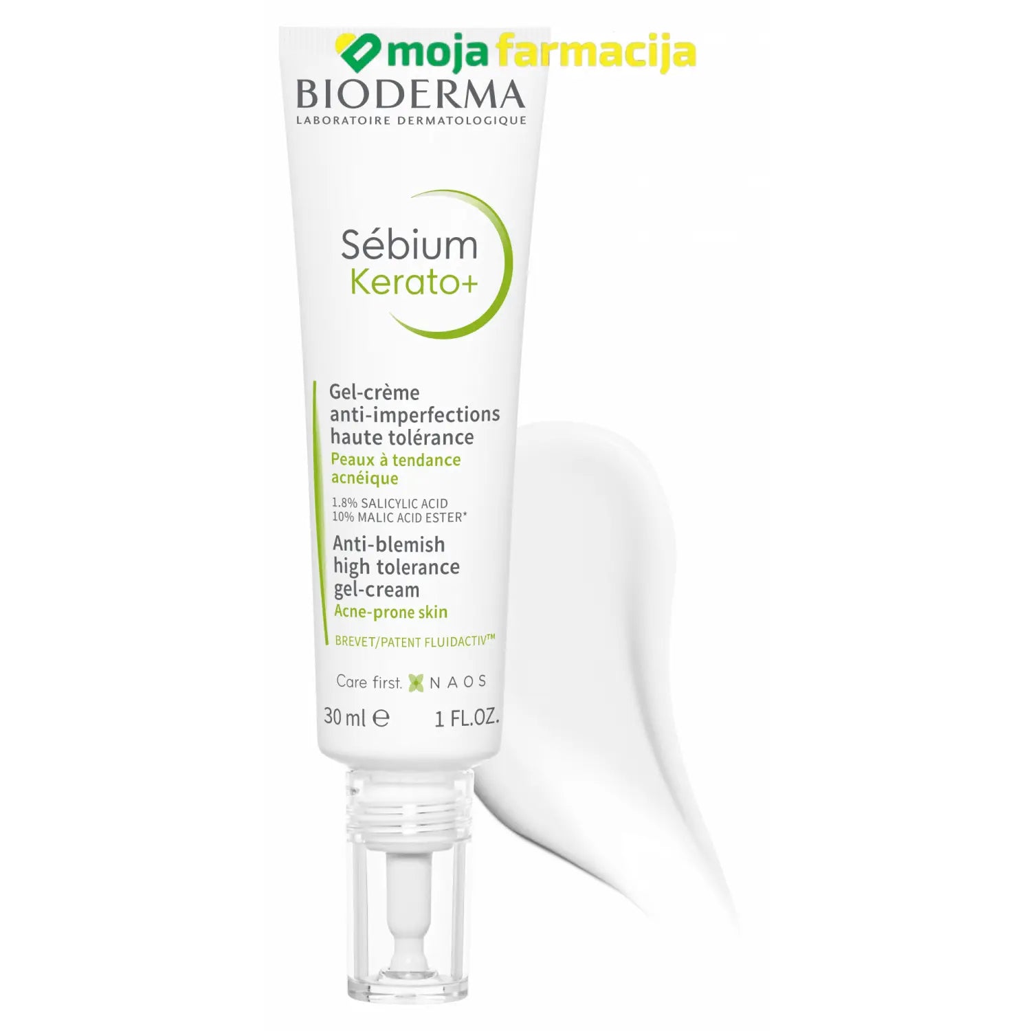 Slika proizvoda BIODERMA Sebium kerato+ gel krema iz online apoteke Moja Farmacija - BIH