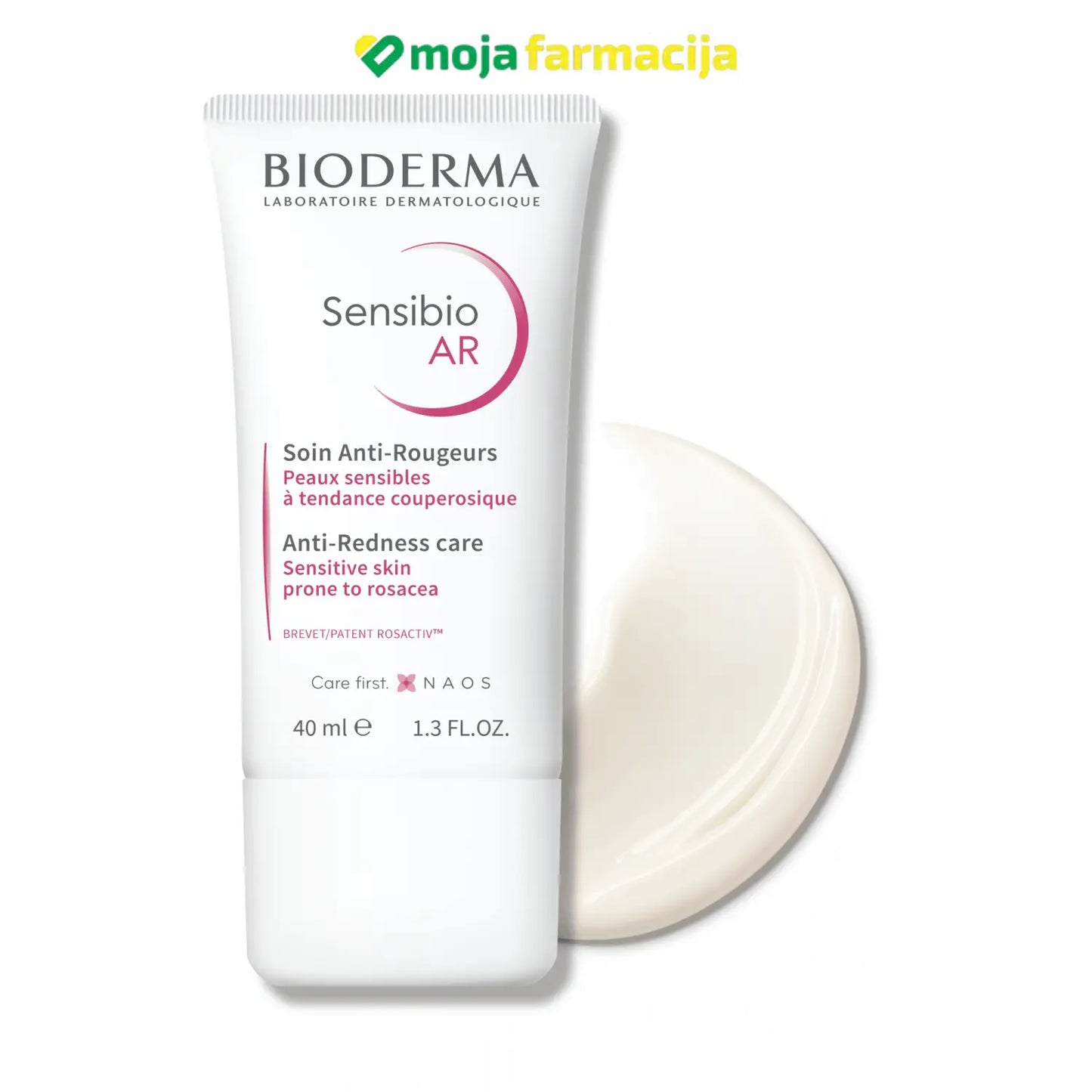 Slika proizvoda BIODERMA Sensibio AR krema za njegu osjetljive kože sklone crvenilu iz online apoteke Moja Farmacija - BIH