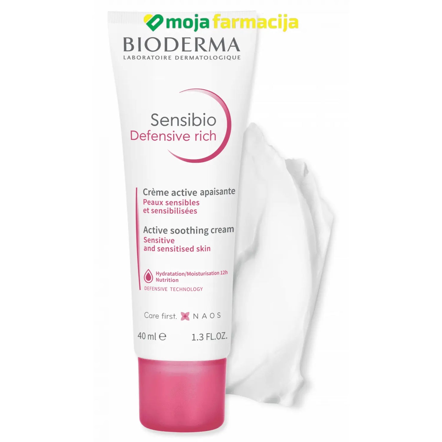 Slika proizvoda BIODERMA Sensibio defensive rich krema iz online apoteke Moja Farmacija - BIH