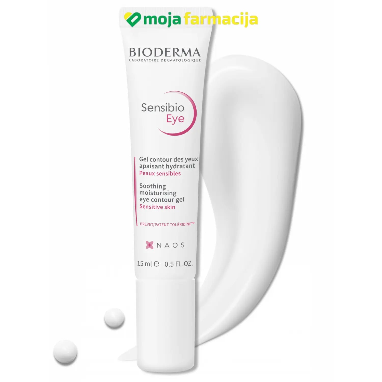 Slika proizvoda BIODERMA Sensibio eye gel-krema iz online apoteke Moja Farmacija - BIH