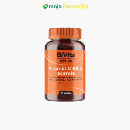 BIVITS Vitamin C 1000 acerola - Moja Farmacija - BIH