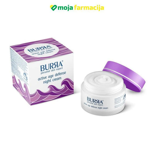 Slika proizvoda BURЯA Active Age Defense night cream / noćna krema iz online apoteke Moja Farmacija - BIH