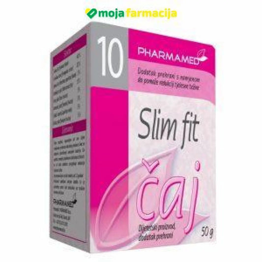 ČAJ SLIM FIT 50g BR 10 PHARMAMED - Moja Farmacija - BIH