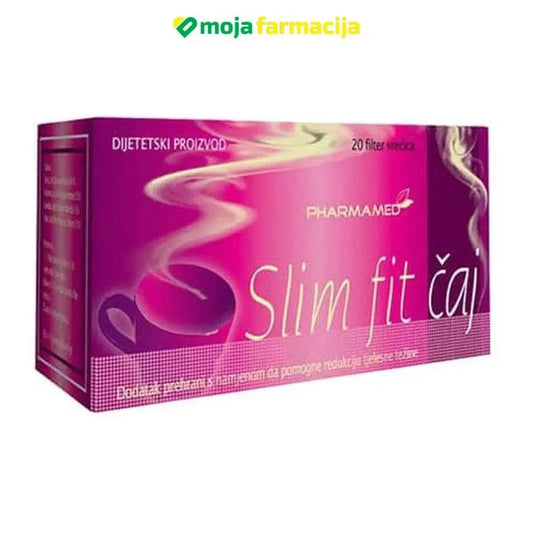 Slika proizvoda ČAJ SLIM FIT FILTER 20x1,5g PHARMAMED iz online apoteke Moja Farmacija - BIH