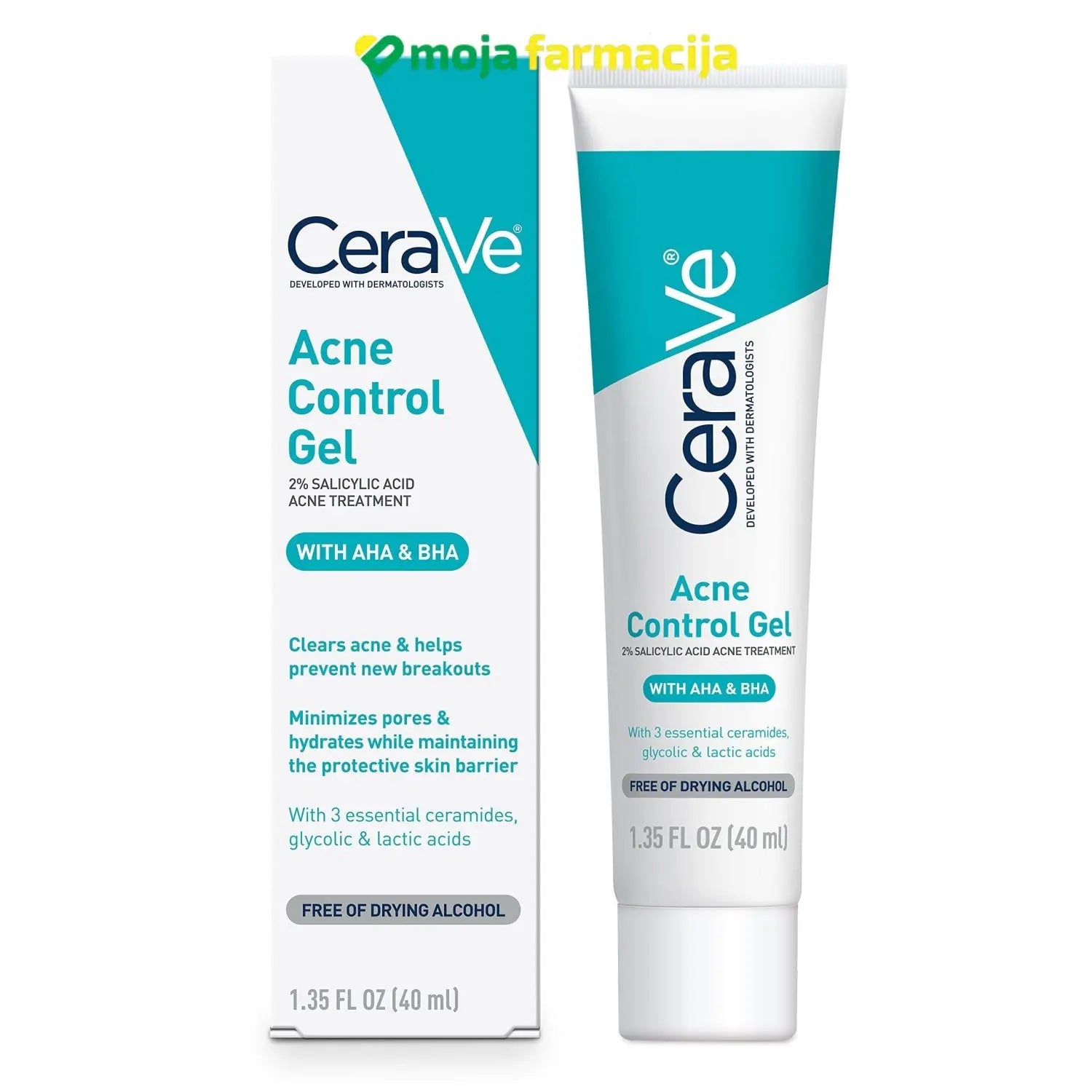 Slika proizvoda CeraVe Blemish Control AHA BHA gel iz online apoteke Moja Farmacija - BIH