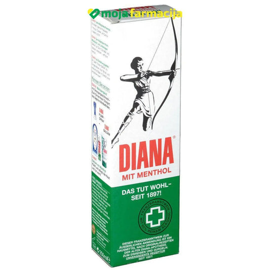 Diana tečnost za masažu sa mentolom 100ml - Moja Farmacija - BIH