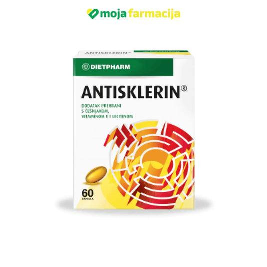 Slika proizvoda DIETPHARM Antisklerin iz online apoteke Moja Farmacija - BIH