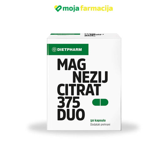 Magnezij citrat 375 DUO cps Dietpharm - Moja Farmacija - BIH