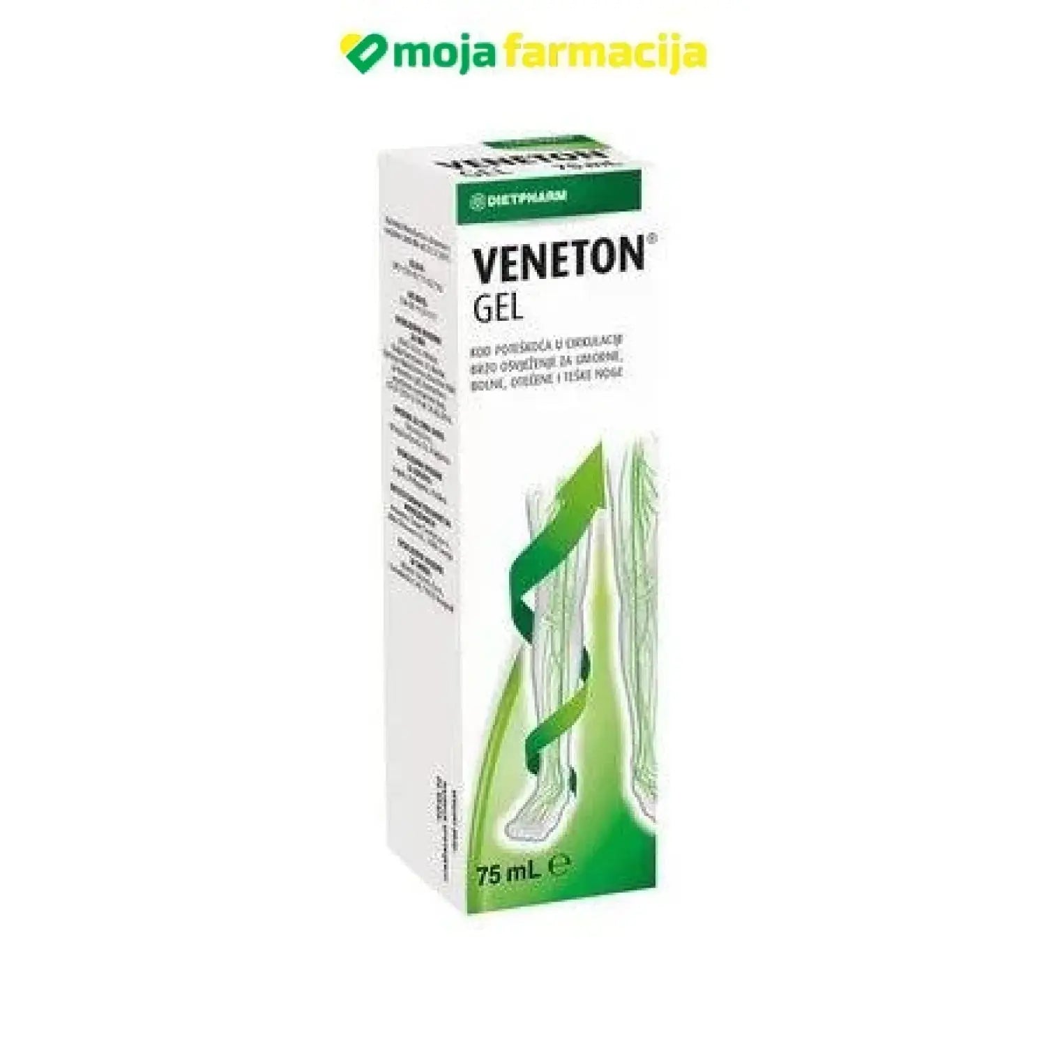 Slika proizvoda DIETPHARM Veneton gel iz online apoteke Moja Farmacija - BIH