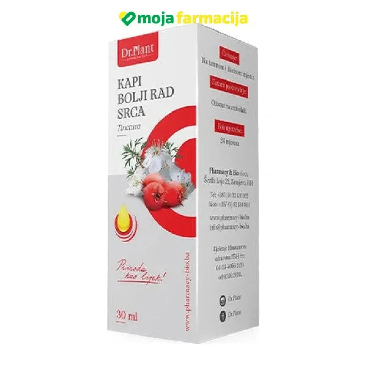 Slika proizvoda Dr.PLANT Kapi za bolji rad srca iz online apoteke Moja Farmacija - BIH