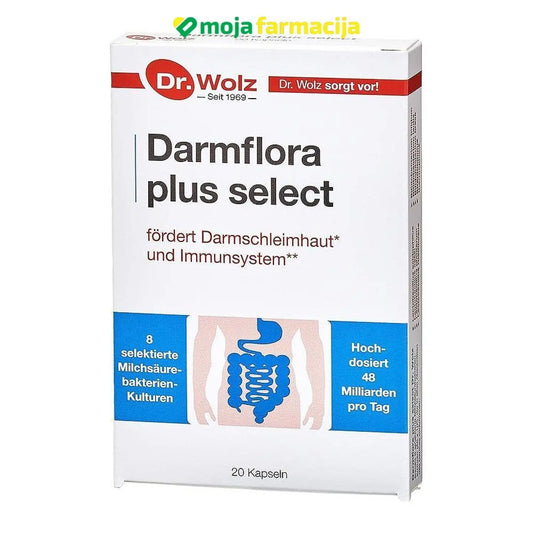 DR.Wolz Darmflora plus select 4 kapsule - Moja Farmacija - BIH