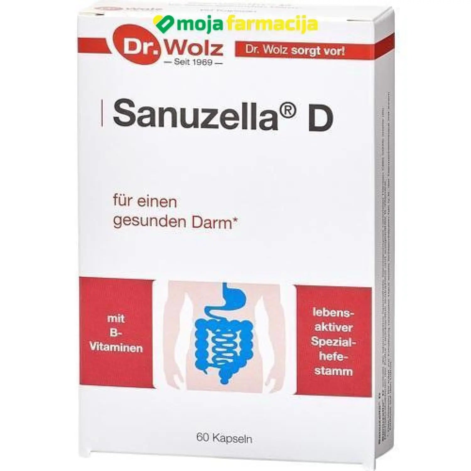 Slika proizvoda DR.Wolz Sanuzella D iz online apoteke Moja Farmacija - BIH