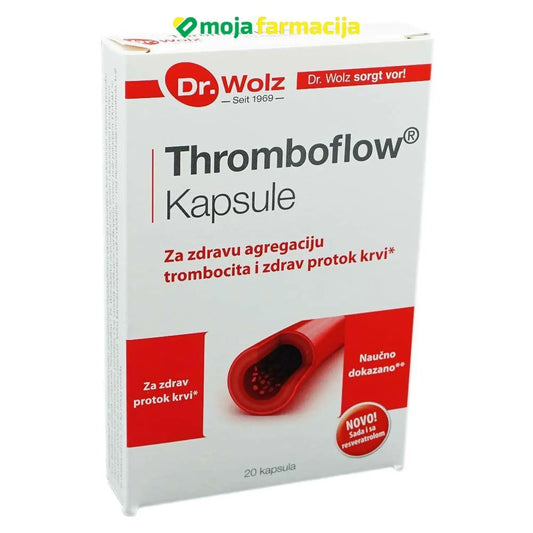 Slika proizvoda DR.WOLZ Thromboflow iz online apoteke Moja Farmacija - BIH