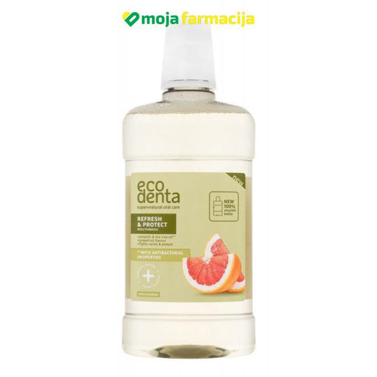 ECODENTA osvježavajuća vodica za ispiranje usta 500ml - Moja Farmacija - BIH