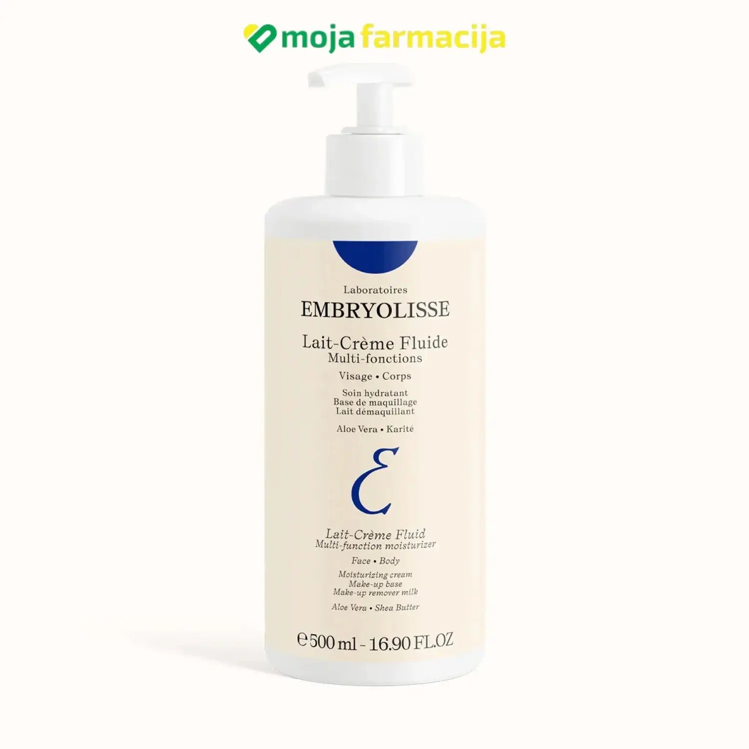 Slika proizvoda EMBRYOLISSE Lait creme fluide 500ml iz online apoteke Moja Farmacija - BIH