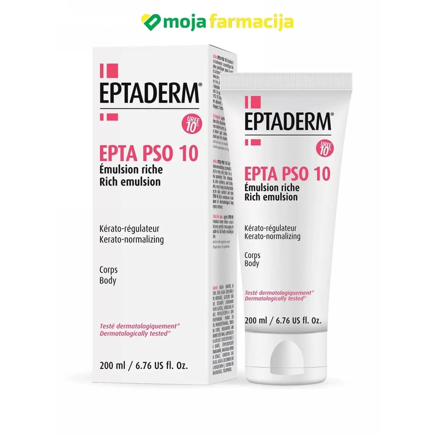 Slika proizvoda EPTADERM Epta PSO 10 bogata emulzija iz online apoteke Moja Farmacija - BIH