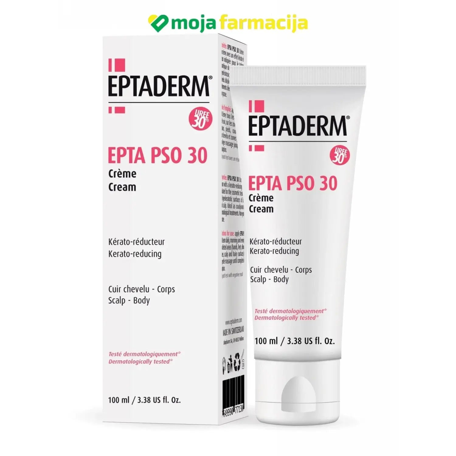 Slika proizvoda EPTADERM Epta PSO 30 krema iz online apoteke Moja Farmacija - BIH