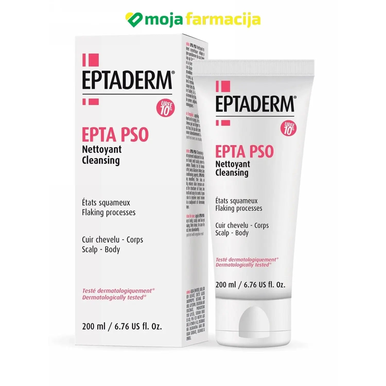 Slika proizvoda EPTADERM Epta PSO gel za čišćenje kože iz online apoteke Moja Farmacija - BIH