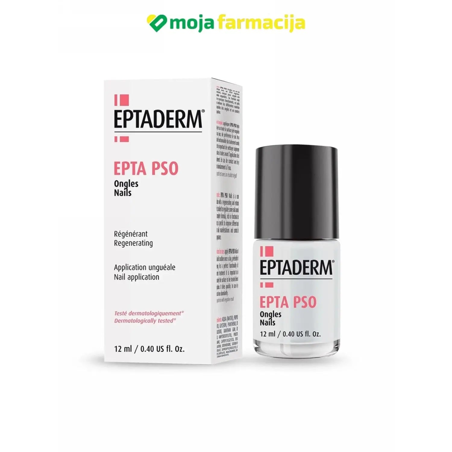 Slika proizvoda EPTADERM Epta PSO nokti 12ml iz online apoteke Moja Farmacija - BIH