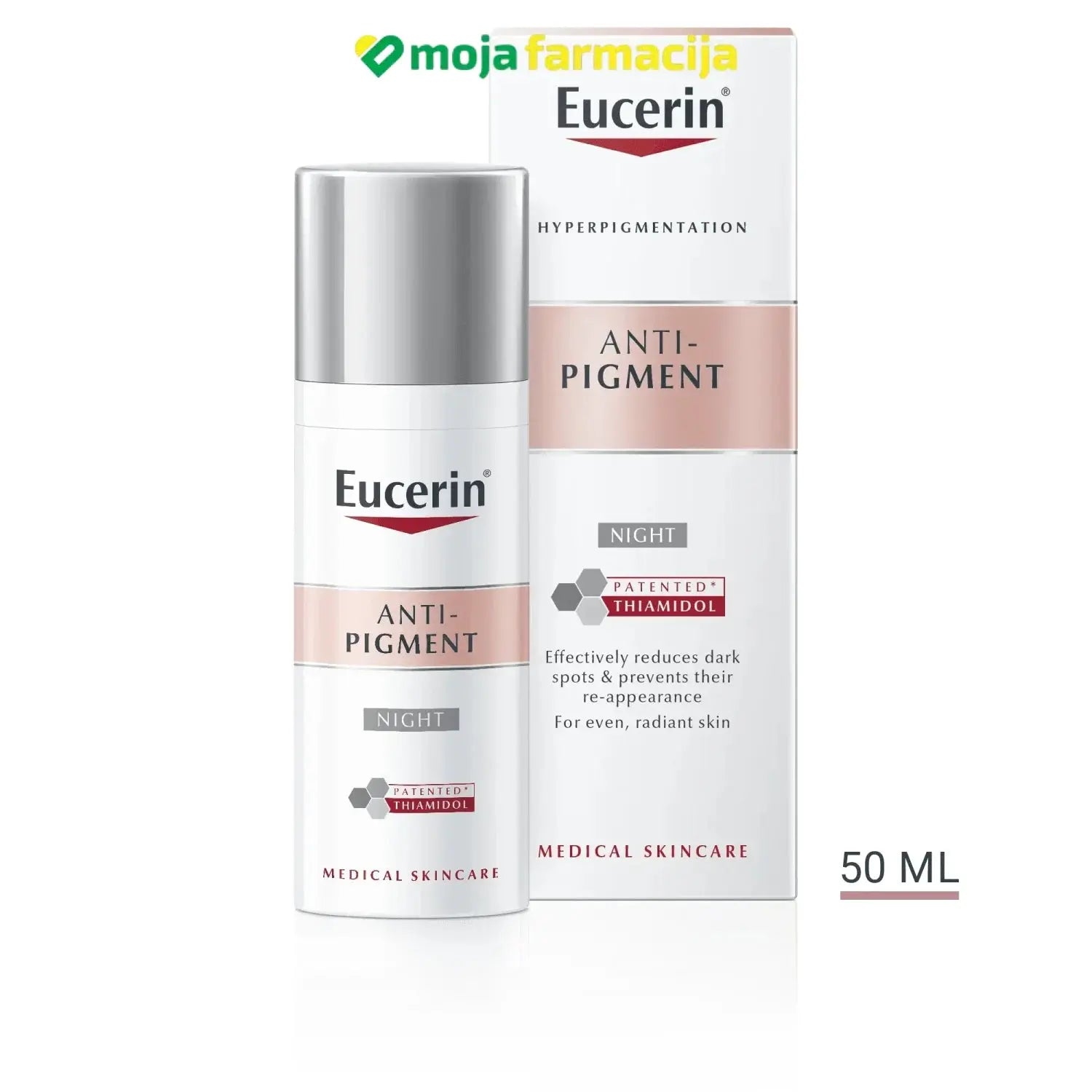 Slika proizvoda Eucerin Anti-Pigment noćna njega 50ml iz online apoteke Moja Farmacija - BIH