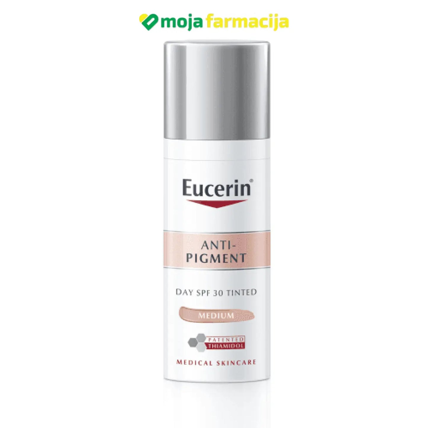 Slika proizvoda Eucerin Anti-Pigment Tonirana srednje tamna SPF30 50ml iz online apoteke Moja Farmacija - BIH