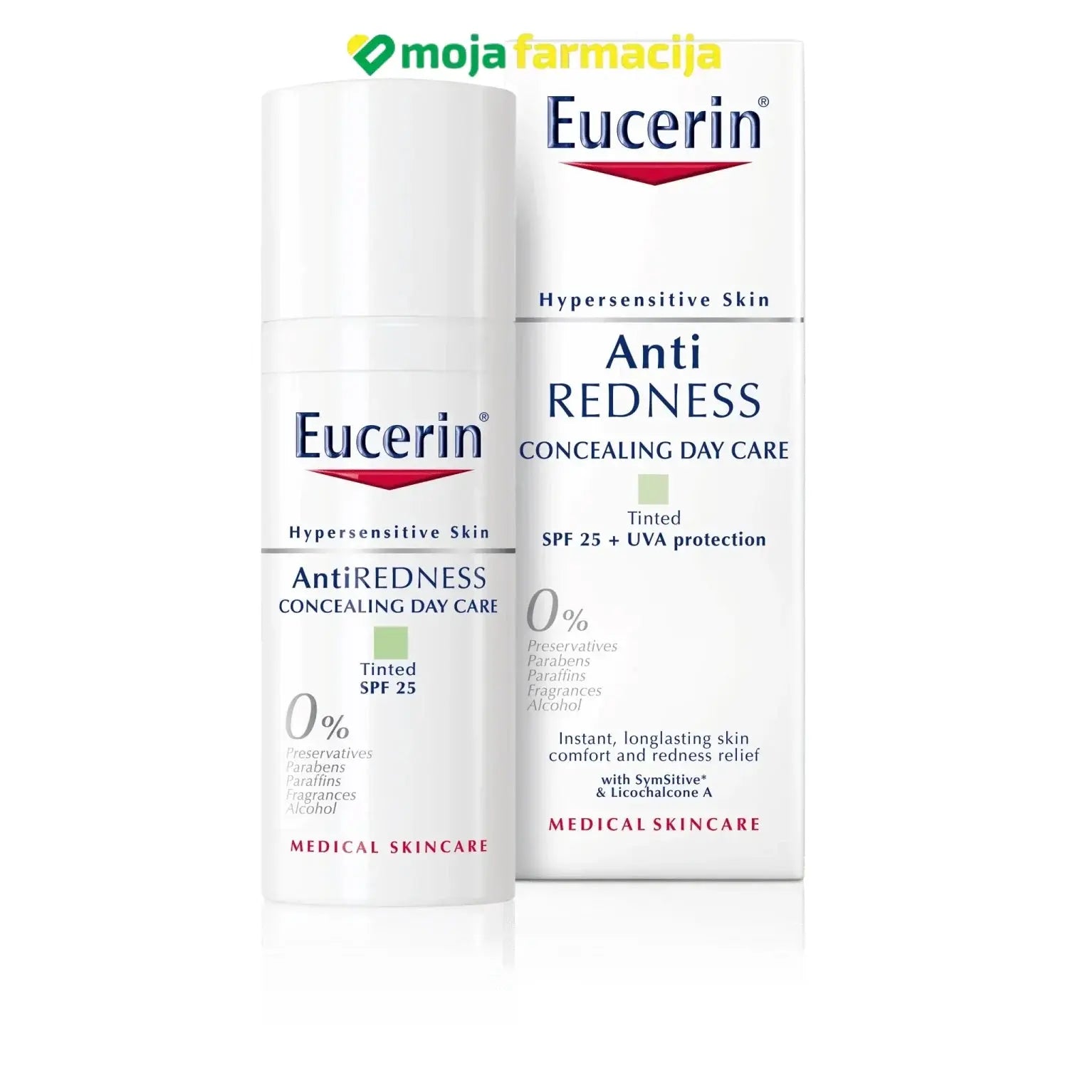 Slika proizvoda Eucerin ANTIREDNESS Dnevna krema sa pigmentom SPF 25 50ml iz online apoteke Moja Farmacija - BIH