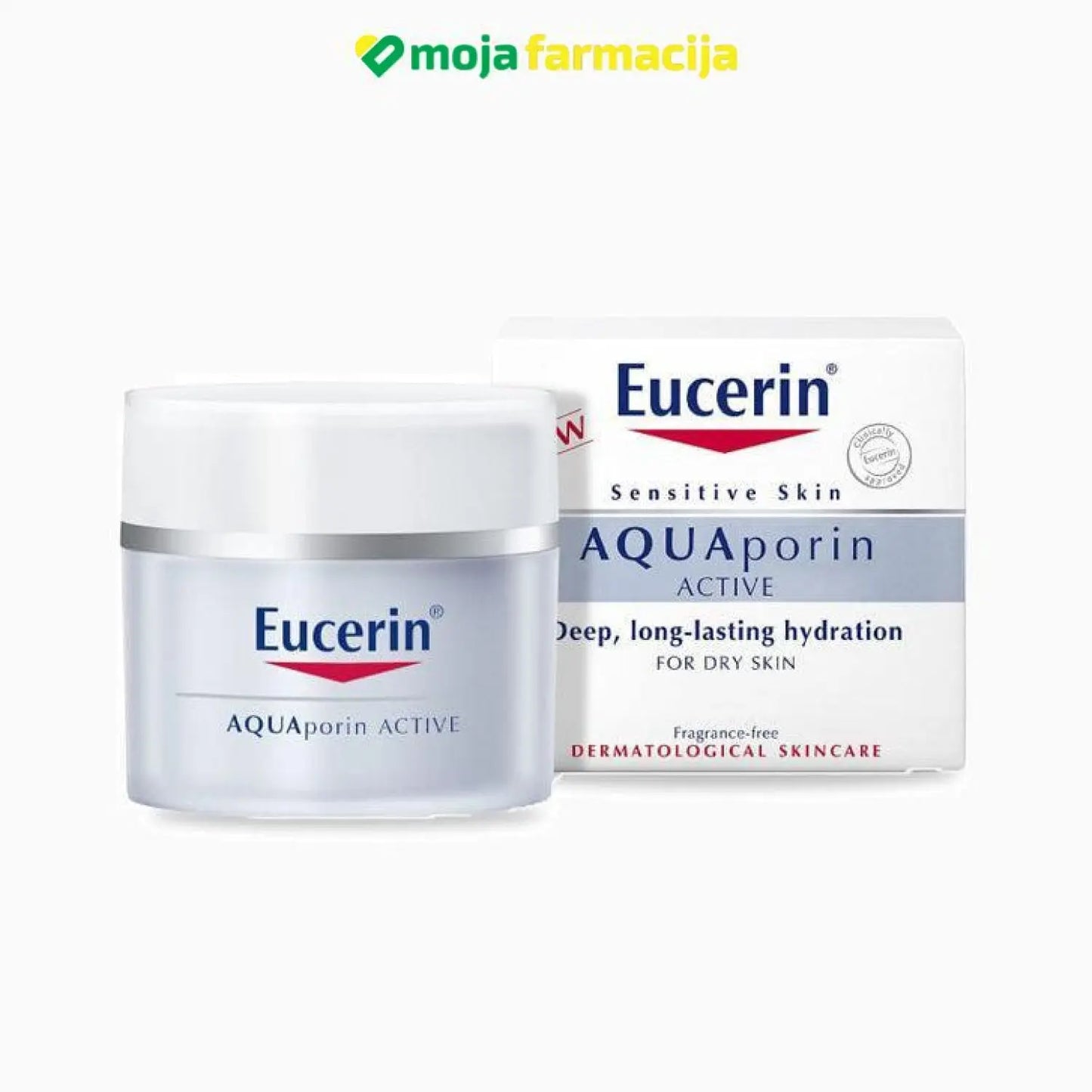 Slika proizvoda Eucerin AQUAPORIN ACTIVE Krema za suhu kožu lica 50ml iz online apoteke Moja Farmacija - BIH