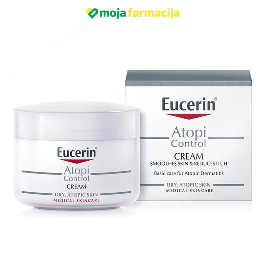 Slika proizvoda Eucerin ATOPICONTROL Krema za njegu 75ml iz online apoteke Moja Farmacija - BIH