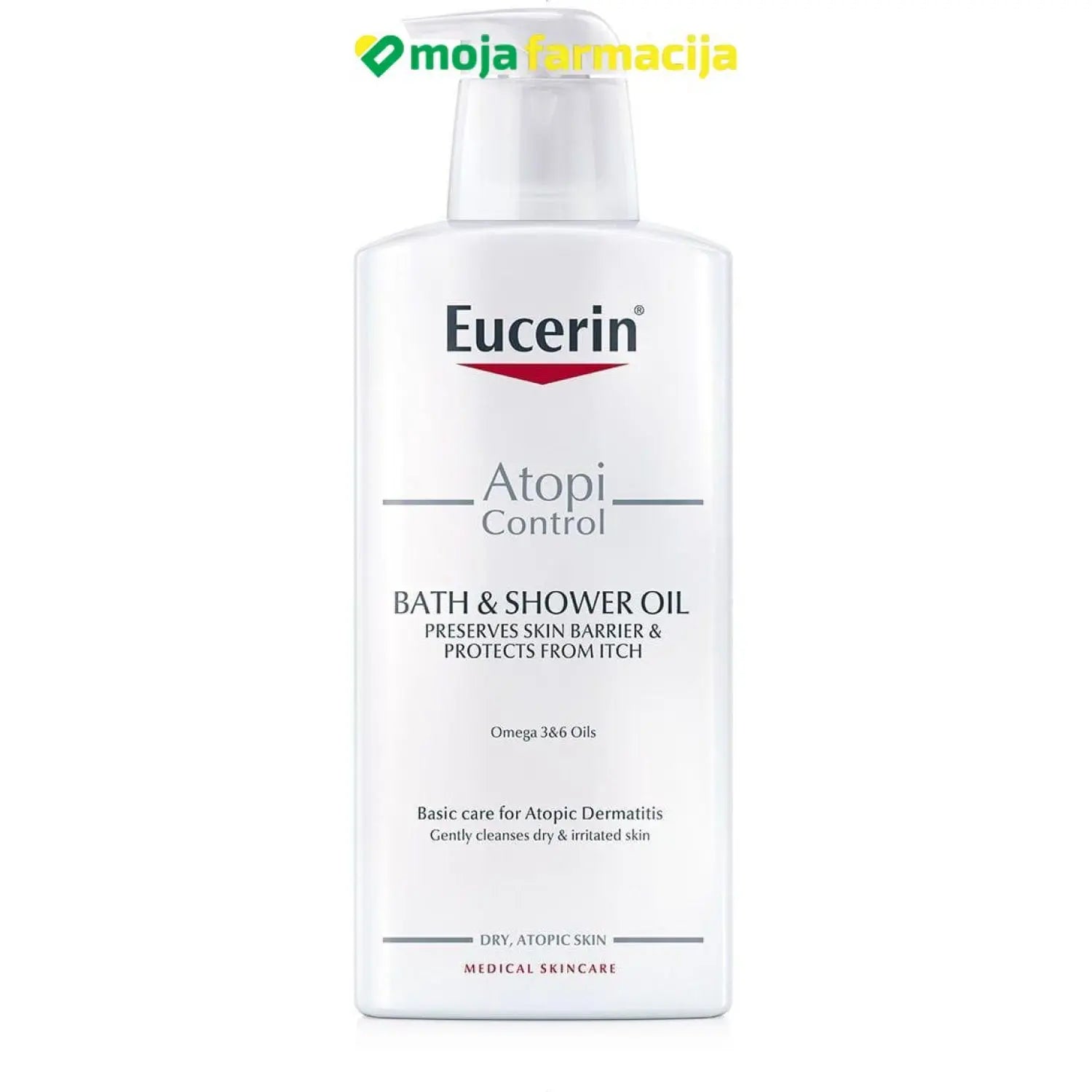 Slika proizvoda Eucerin ATOPICONTROL Ulje za pranje 400ml iz online apoteke Moja Farmacija - BIH