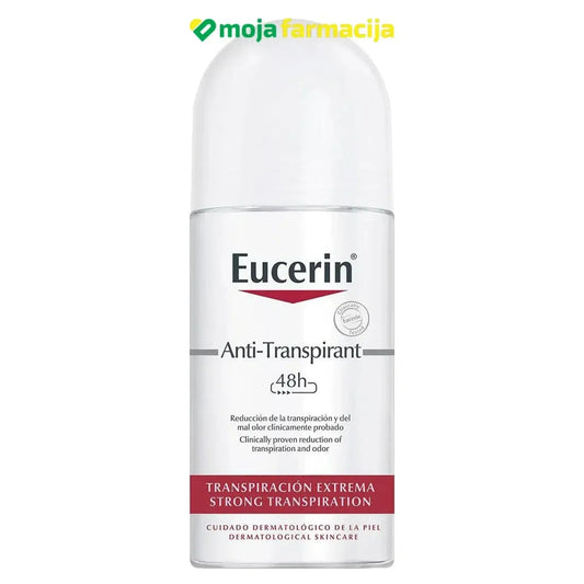 Eucerin DEO Roll-on antitranspirant 50ml - Moja Farmacija - BIH